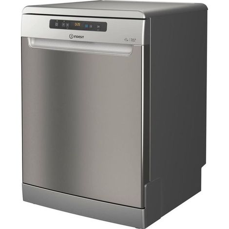 Indesit IN2FFC14BN6X, Lavastoviglie 60cm, Classe C, 14 coperti, Push e Go, 44dBA, Inox