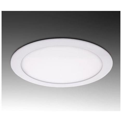 Pannello led rotondo slim 18w ip20 incasso faro faretto bianco Downlight calda 3000k (1/5)
