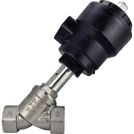 TRU COMPONENTS Valvola pneumatica TC-14215244 TC-TPV101PX2563NCS Materiale cassa Acciaio inox Materiale sig PTFE 1 pz. (1/4)