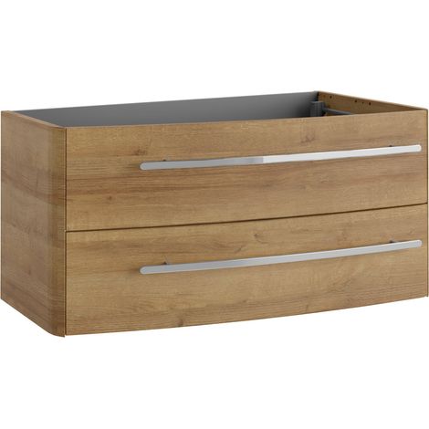 Lanzet Classico Waschtischunterschrank 100cm Hellbraun, links"-"7964112 (1/2)