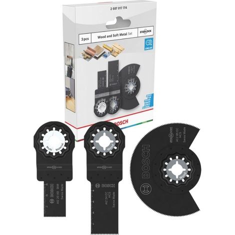 BOSCH 2.607.017.774 (3pc) Wood & soft metal set