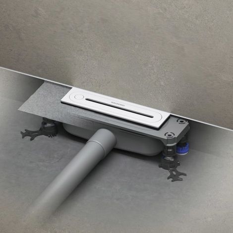 Kaldewei FLOWPOINT-Set Punktablauf 2410 mit FLOWDRAIN 4203 horizontal regular (1/5)