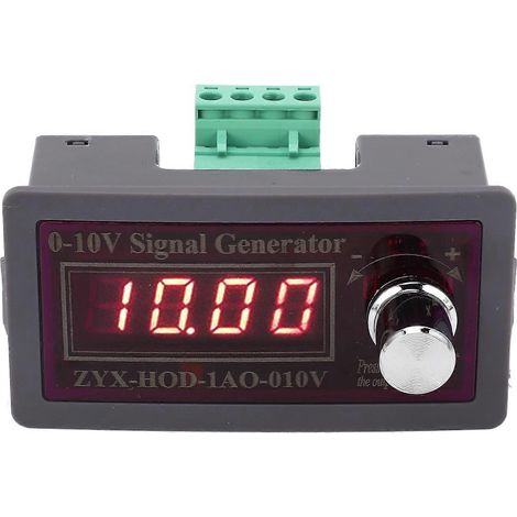 Générateur de signal réglable 0–10 V, commande de fréquence PLC, appareil de mesure, module générateur de tension de signal 15–30 V