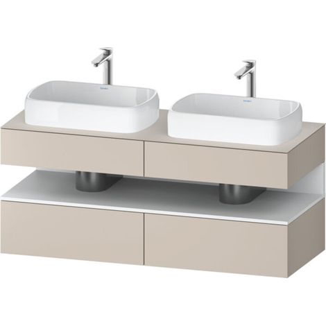 Duravit Collection One Konsolenwaschtischunterbau, 2 Auszüge, 2 (1/2)