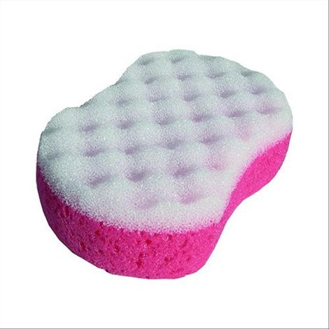 Spugna da bagno farfalla 16x11x5,5 cm - Confezione da 25 pz - SPUGNIFICIO BELFIORE