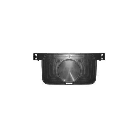 TAPPO IN ABS PER CANALETTA- - cm.13x15h. - ø cm.5-7,5 - 2 pezzi
