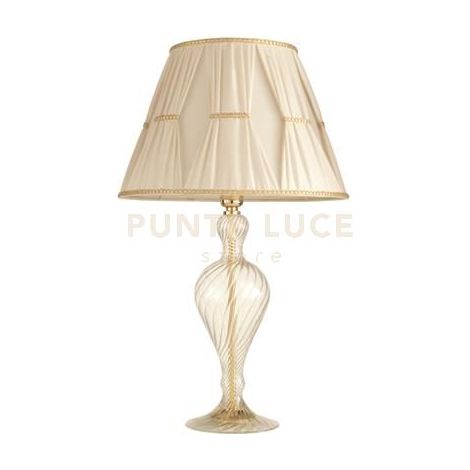 LUME GRANDE ROXANNE 1 LUCE ATTACCO E27 H.44+26CM D.40CM