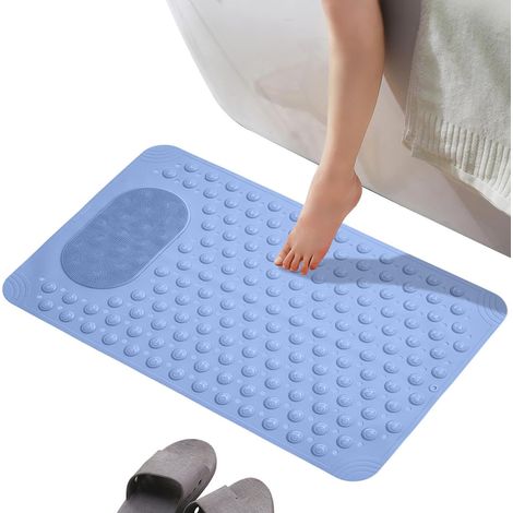 Tapis de antidérapant, Tapis de Sol de Salle de Bain Ventouses Trous de,Étanche Coussin de massage pour , forte adhérence, séchage rapide, maison, dortoir, appar (1/5)