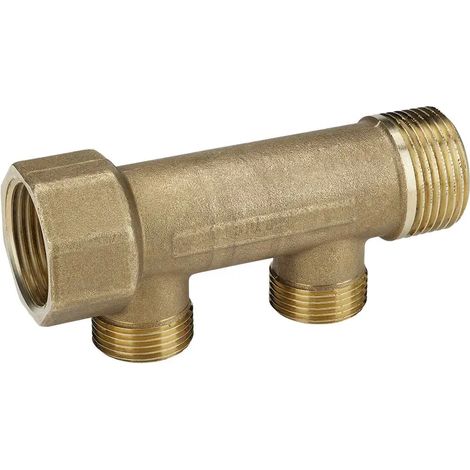 Fränkische Verteiler alpex Rp1 - 3x G3/4 - R1 Eurokonus, 89500503