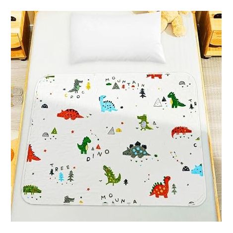 Protège Matelas lit Enfant, 70 90cm Protège Matelas Bébé, Matelas Imperméable Lavable, pour Lits Simples, Lits pour Enfants, Matelas d'apprentissage (1/5)