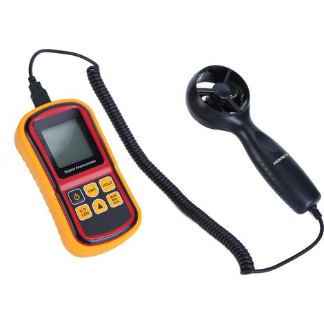 8901 LCD Portable Anemometer High Accuracy Digital Separated Type Industrial Wind Speed Meter (1/5)