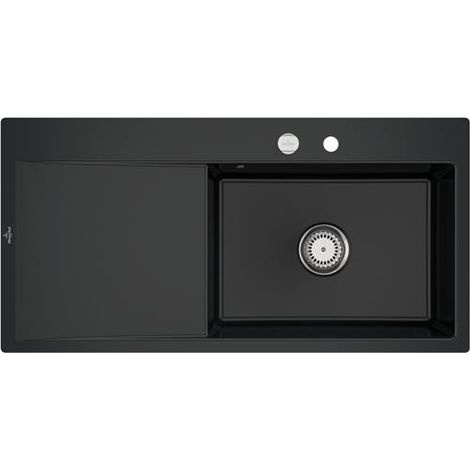 Tapis de métro VB SP style 60 plat 980x490mm, fil non inclus. IB re céramique. Noir pur