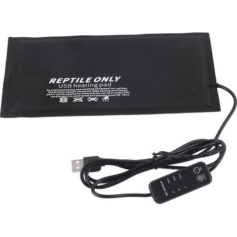 Tapis chauffant pour reptiles USB sous le réservoir avec contrôle de température à trois niveaux (moyen) (1/5)
