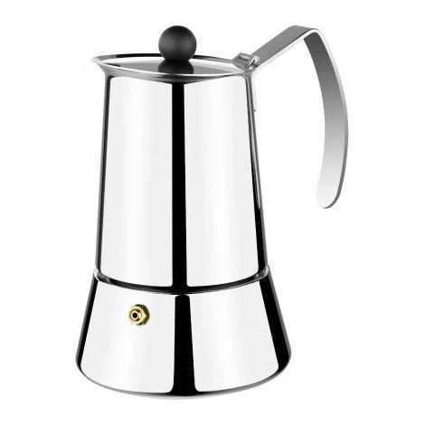 Cafetera Italiana Monix M630004 4 Tazas Acero Inoxidable Inducción  Oferta exclusiva