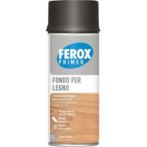 FONDO AGGRAPPANTE PRIMER SPRAY ML 400 LEGNO AREXONS (GRIGIO CHIARO)