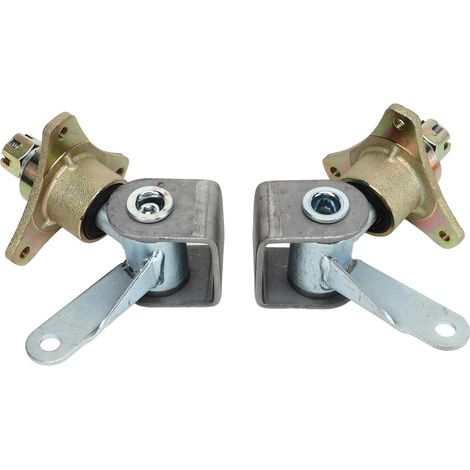 Bride de Roulement de Moyeu de Roue, Moyeux de Roue Avant à 3 Goujons de 17 Mm en Alliage D'acier pour Pneus de 15,2 Cm, Quad, VTT, Kart (1/5)