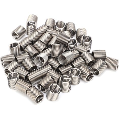 100 inserts filetés mâle femelle réducteur écrou réparation outil inox fil métallique fixation M3x0,5 2D (1/5)