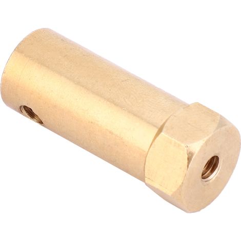 5 Stück 30 mm lange Verlängerungsstecker, hochwertige sechseckige Motorstecker aus Messing, Zubehör 6 mm/7 mm/8 mm (1/5)