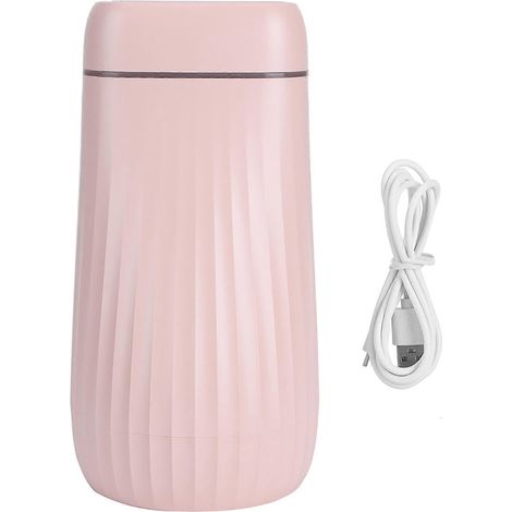 USB-Ultraschall-Luftbefeuchter mit 2 Düsen, einstellbarer Farbbeleuchtung, 1000-ml-Wassertank, leiser Luftvernebler für Schlafzimmer, Büro und Reisen (1/5)