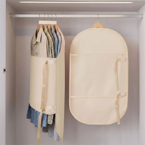 Organisateur de Dressing en Satin Gain de Place Jusqu'à 5 pour cent Organisateur Armoire Vêtements (1/5)