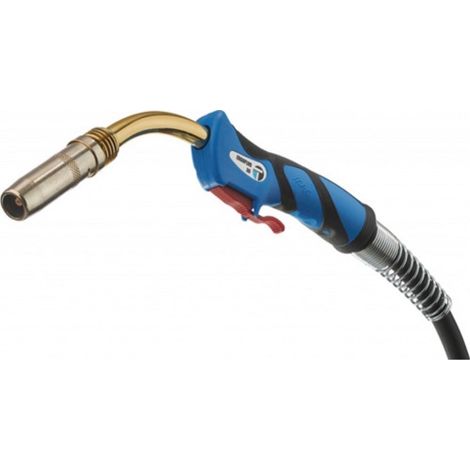 Torche de soudage MIG/MAG ERGOPLUS 36 à air comprimé sur support de 3 m.