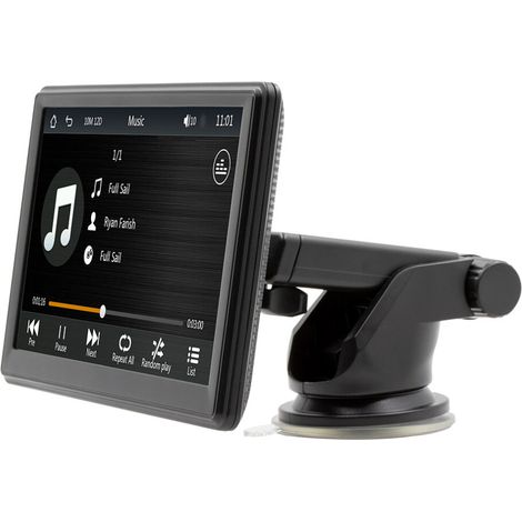 Adecuado para reproductores de audio y vídeo MP5 de 7 pulgadas para automóviles, compatible con varios idiomas y cámaras de marcha atrás.