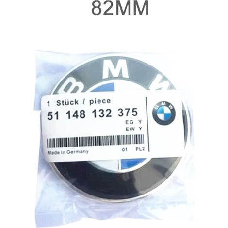 82mm Badge de Capot Remplacement pour BMW 1 Série 3 Série 5 série 7 série x1 x3 x5 x6