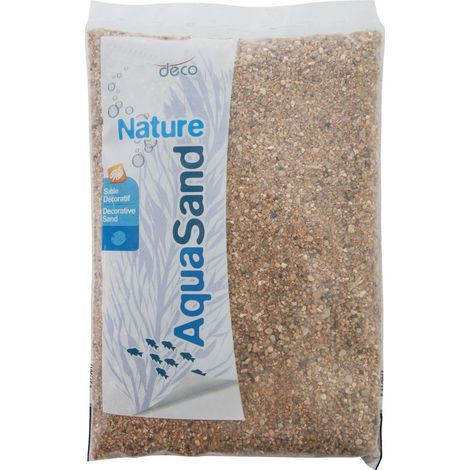 sol décoratif 1-4 mm, naturel rivière AquaSand 1 kg pour aquarium - animallparadise