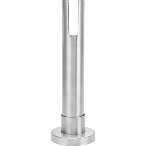 Edelstahl-Wandhalterung für Glas, Duschtür-Befestigungsklemme, Zubehör für öffentliche Toiletten, robuste Sanitärarmaturen, 2er-Set. (1/5)