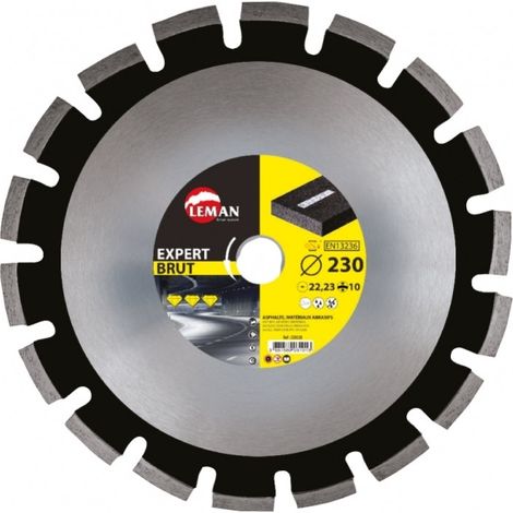Leman - Disque Diamant Segments Asphalte 400x25,4 Ht 10 (1/4)