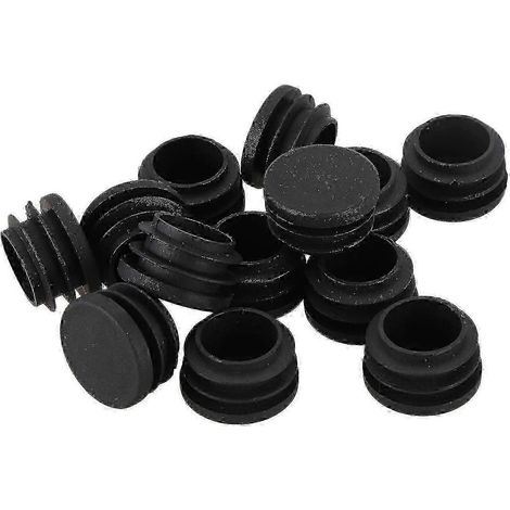Bouchons de fermeture ronds 28 mm pour tuyaux en plastique - 12 pièces (1/5)