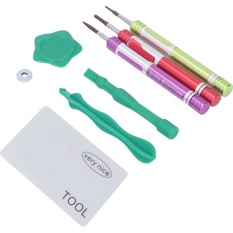Kit de Réparation Carte Mère Tournevis Étoile Levier Spatule Set pour Ordinateur Portable Appareil (1/5)