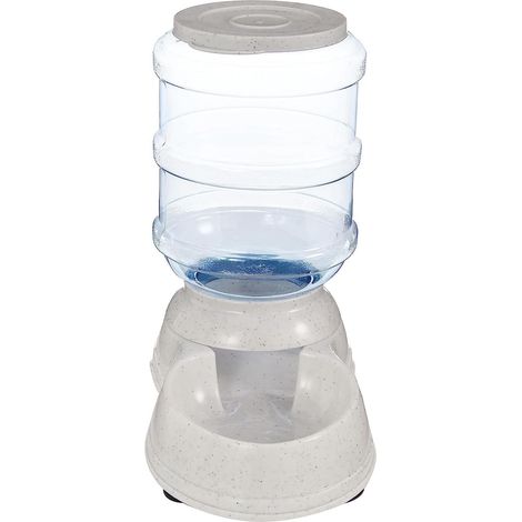 Distributeur automatique de nourriture pour animaux Basics 11019, à gravité, petite capacité, transparent (1/5)