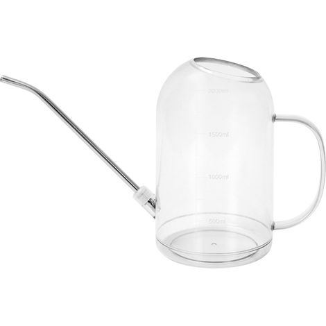 Arrosoir - Acier Inoxydable - Bec Long - Capacité 2 L - Pour Plantes Intérieures Et Extérieures - 1 Pièce (1/4)