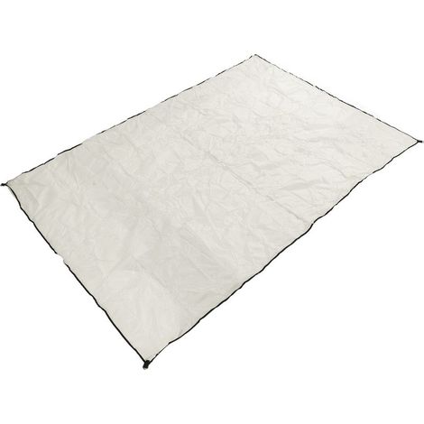 Auvent Toile Acier Inoxydable 2x3m Rectangulaire avec Quatre Cordes pour Jardin Pelouse Cour Blanc (1/5)