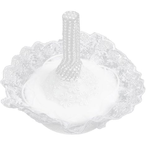 Porte-Bouquet de Mariée en Mousse Blanche pour Mariage, DIY (1/5)