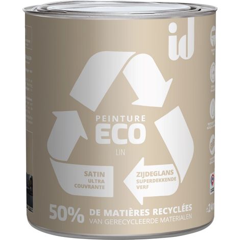 PEINTURE ECO RESPECTUEUSE  SATIN LIN 2L - ID Paris (1/2)