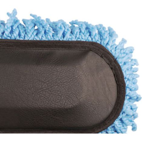 Brosse à cire pour voiture, balai de lavage auto, plumeau en nanofibres, brosse télescopique multifonctionnelle pour voiture, brosse bleue, sachet OPP (1/5)
