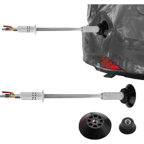 Kit d'outils de débosselage portable - Extracteur de bosses de voiture avec marteau et curseur Extracteur de bosses de carrosserie sans peinture - Outil de réparation de bosses de voiture pour (1/5)