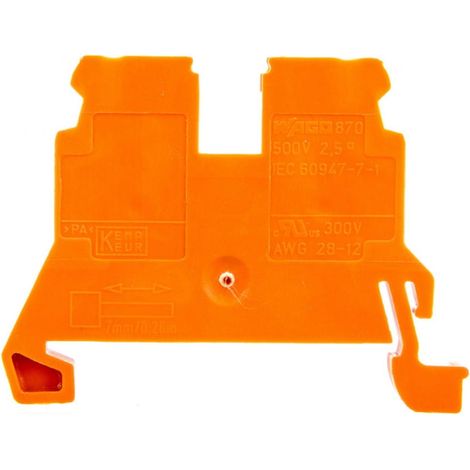 Anschlussklemme Wago 870-902 24A 500V