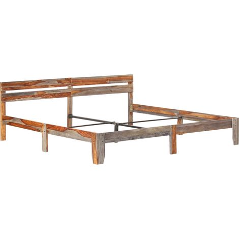 Maison Exclusive - Massivholzbett ohne Matratze 200x200 cm