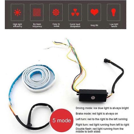 Bande lumineuse LED 12V pour hayon et coffre (classe Flow) (1/5)