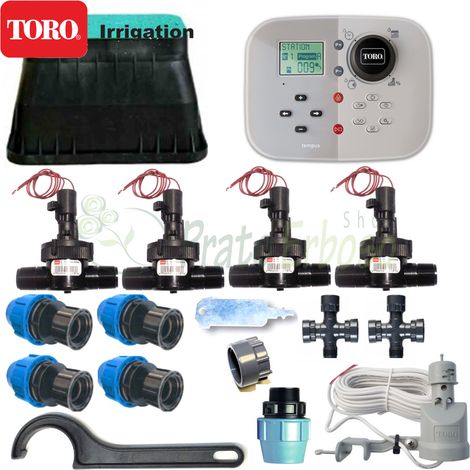Kit irrigazione Toro Tempus a 4 zone 24V