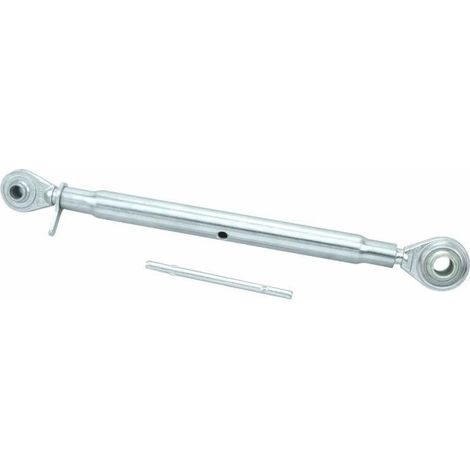 Lem Select – Barre de poussée BASIC Cat. I – Longueur 400 mm – Largeur 560 mm – Tube en Fe 37 – Chape articulée en Uni C40 – Rotule sphérique en Uni C20