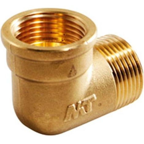 FPLUS codo laton m-h 3/4 , Codo laton M 3/4 H 3/4 , FPLUS codo laton m-h 3/4 , Codo laton M 3/4 H 3/4