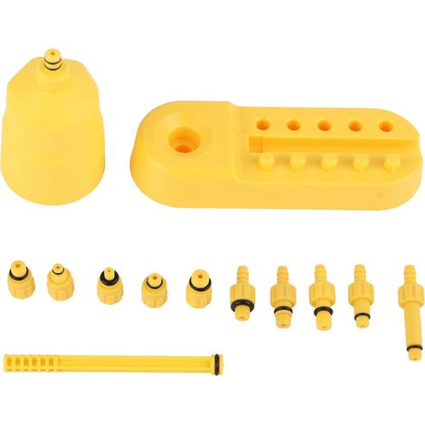 Kit de vidange de liquide de frein de vélo, outil de changement de liquide de frein à disque de vélo, kit de raccords en nylon (1/5)