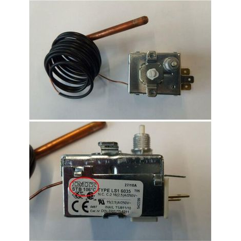 ETA Sicherheitstemperaturbegr. 106C fix für SH/Hack/VR/eHack/PE-K/ePE-K, 542239 - 41783 (1/2)