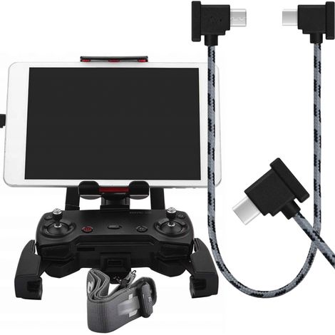 Câble Nylon DJI mavic AIR/mini/SE/PRO USB TYPE C 30 CM (1/4)