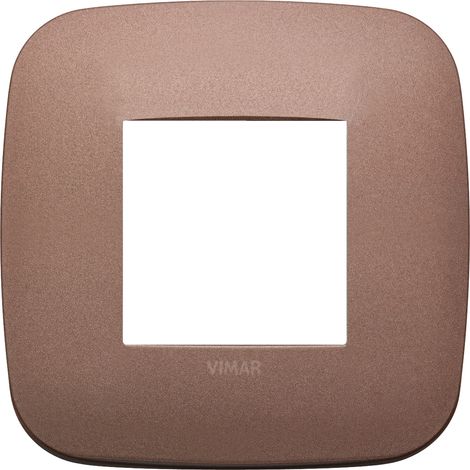 VIMAR - 19672.24 Plaque ronde 2M bronze mat