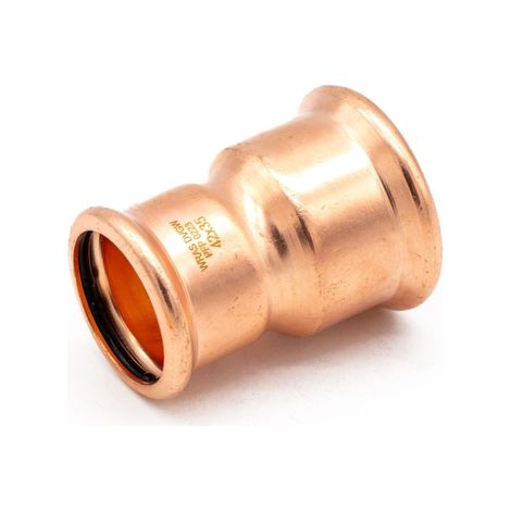 PrimaPress Copper Press Fitting Coupler 42x35mm for Gas & Water (1/2)